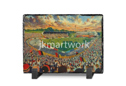 Odsal Stadium Fine Art Slate Presentation - Bradford Bulls Rugby League